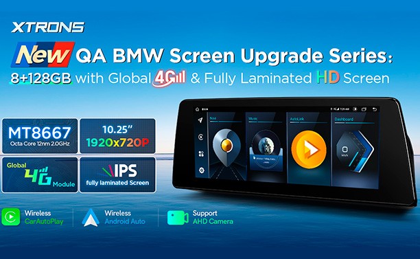 BMW uus QXB seeria 128GB Android 12.0