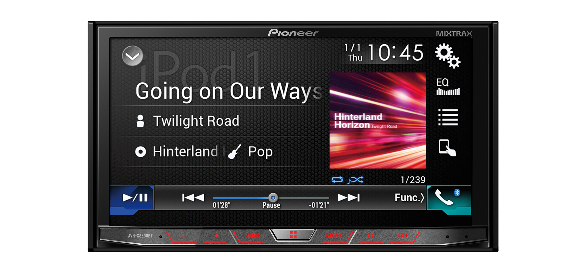 Pioneer AVH-X8800BT