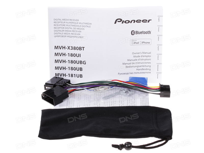 Схема pioneer mvh 180ubg