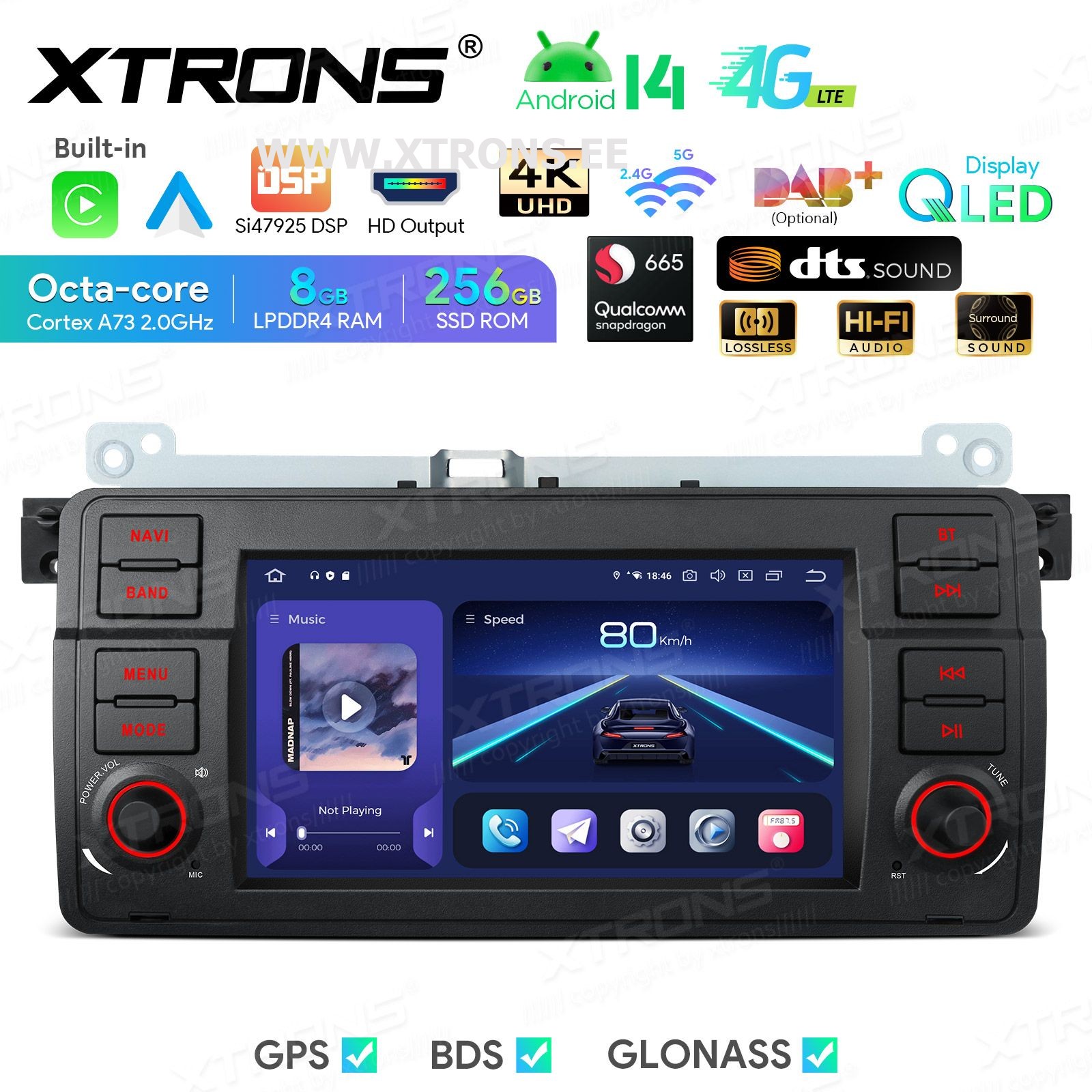 XTRONS IQ7446BL