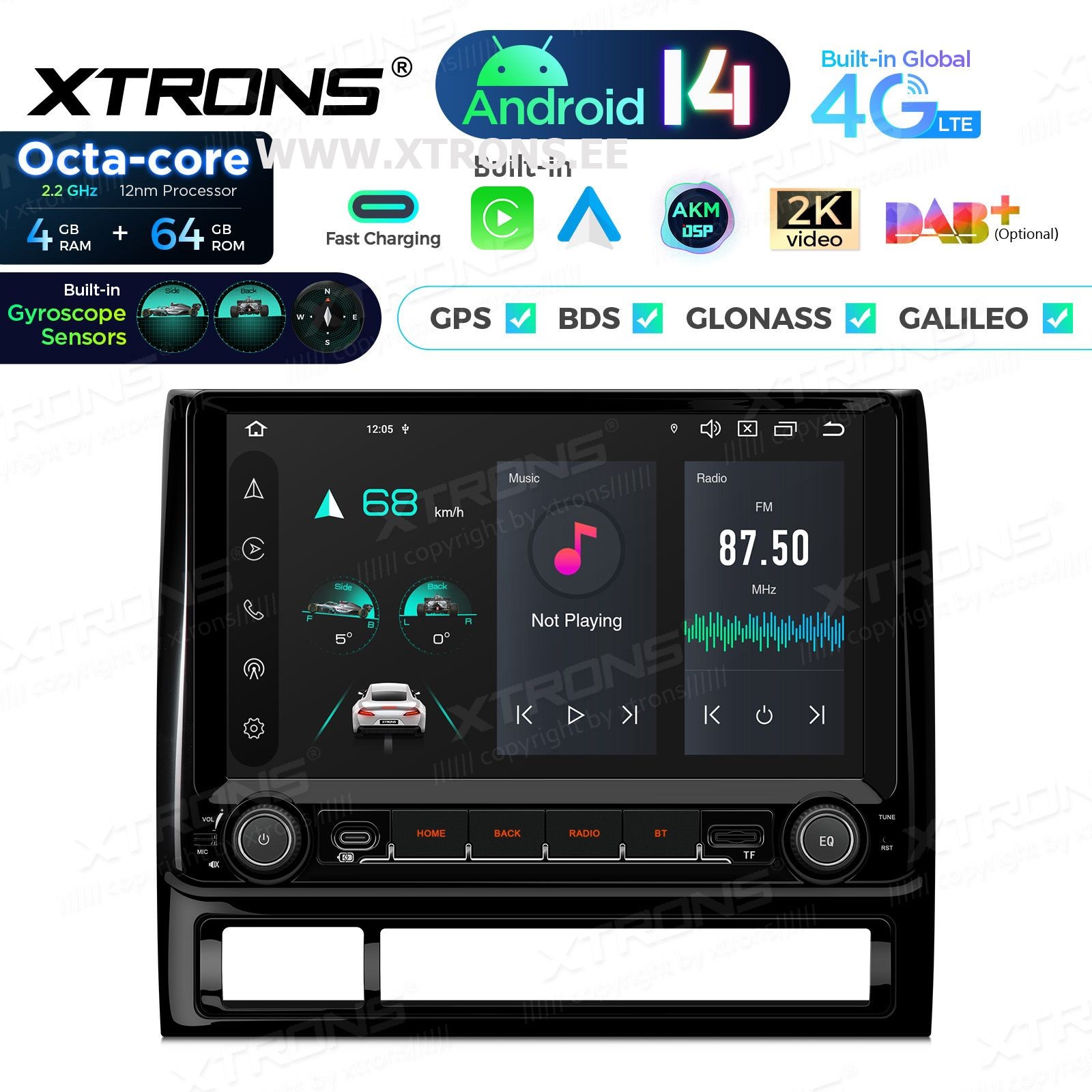 XTRONS PX94TCTLGS