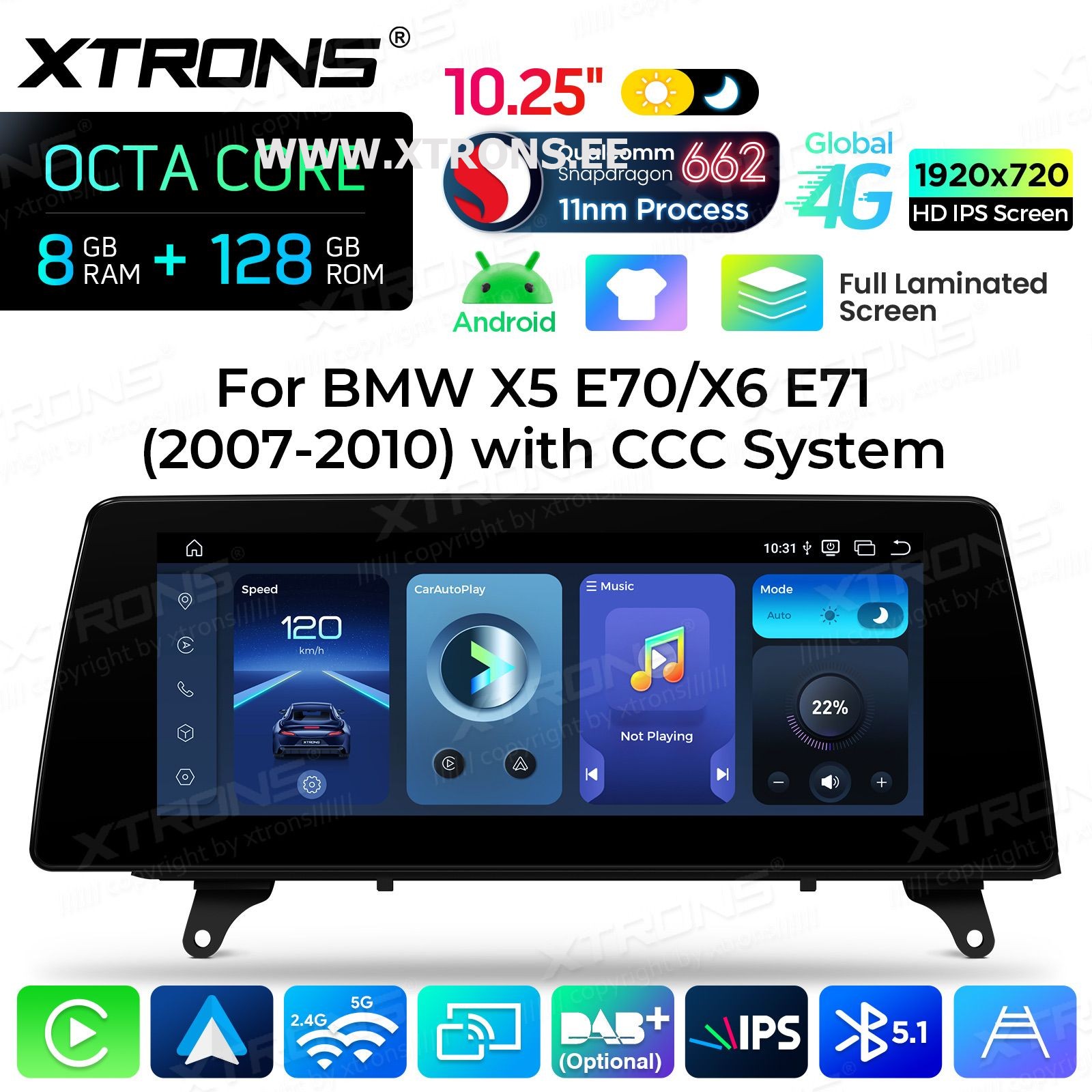 XTRONS QBBH14CCB12X5L