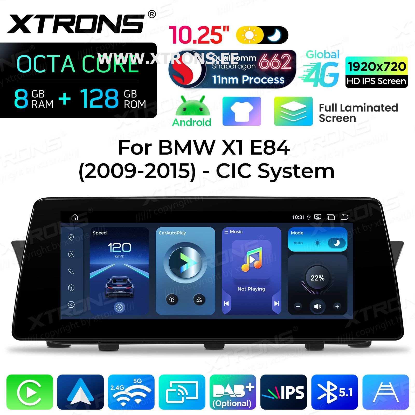 XTRONS QBBH14CIB12X1