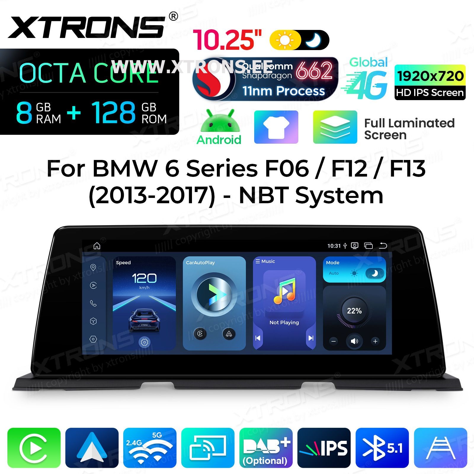 XTRONS  QBBH14NB12SX