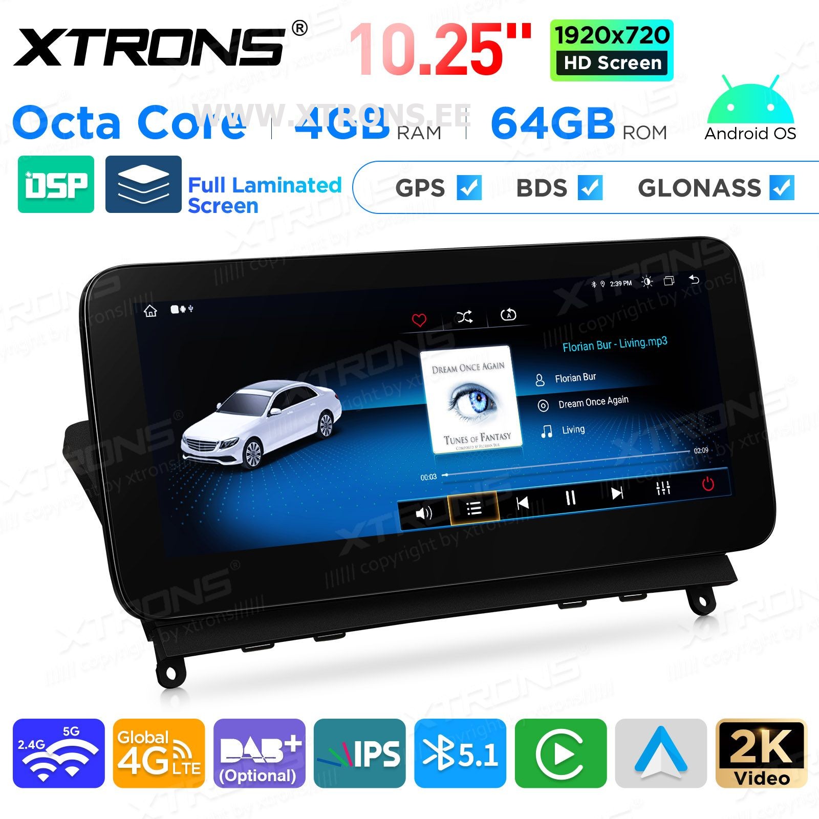 XTRONS QAMS1440M12ECL