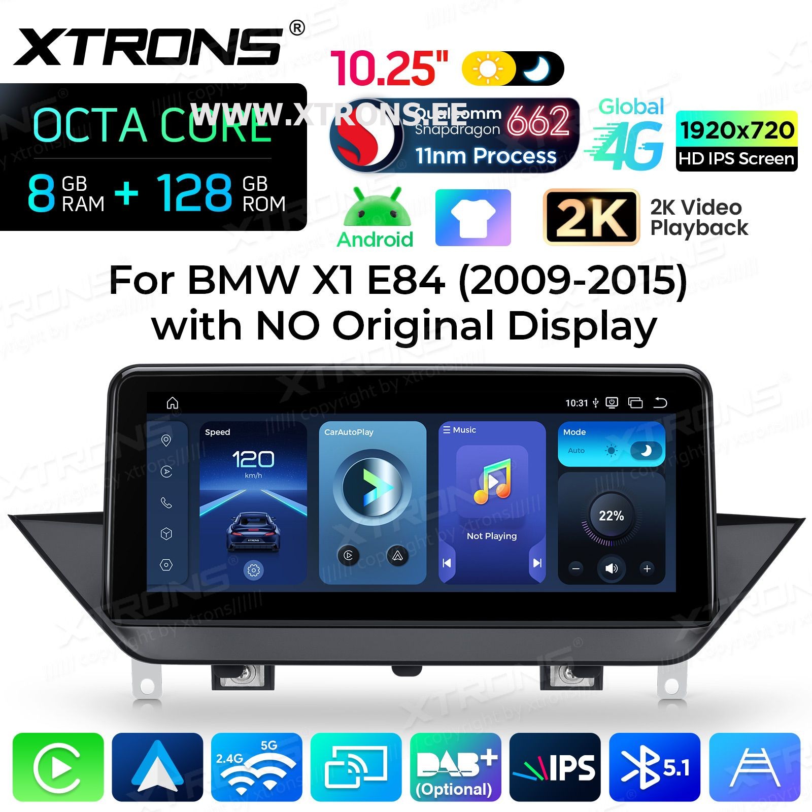 XTRONS QBBH14X1UN