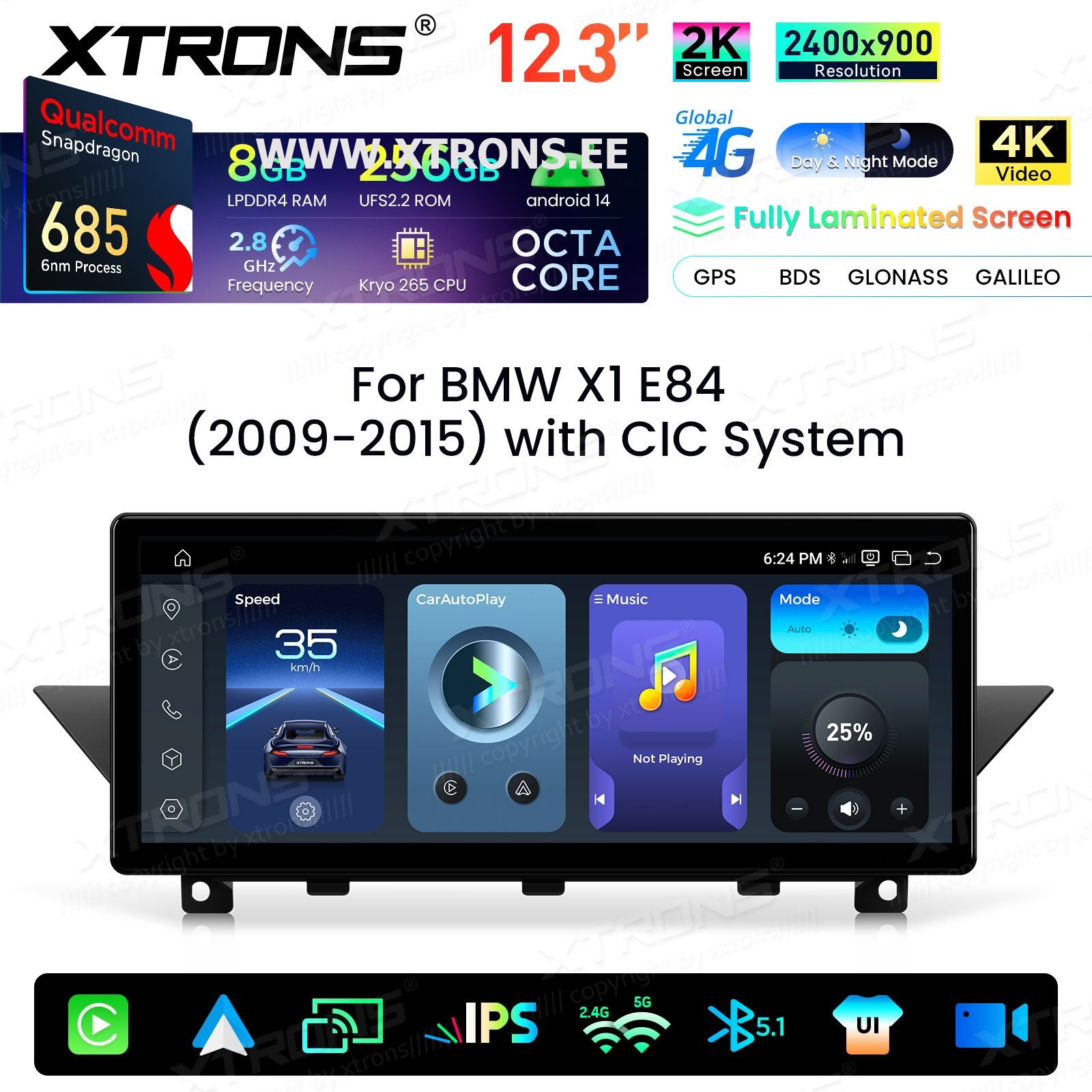 XTRONS QWBX24CIB12X1