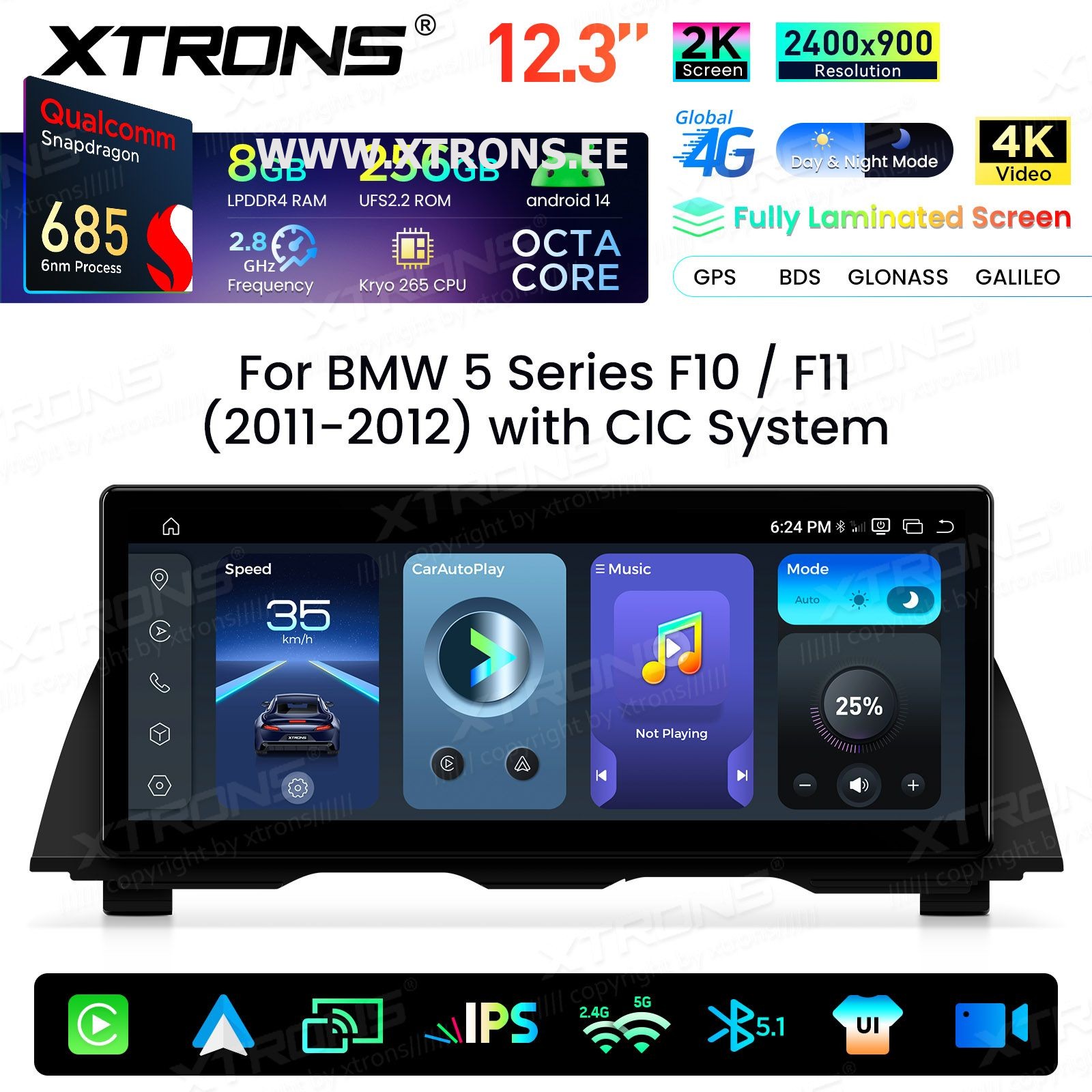 XTRONS QWBX24CIB12FV