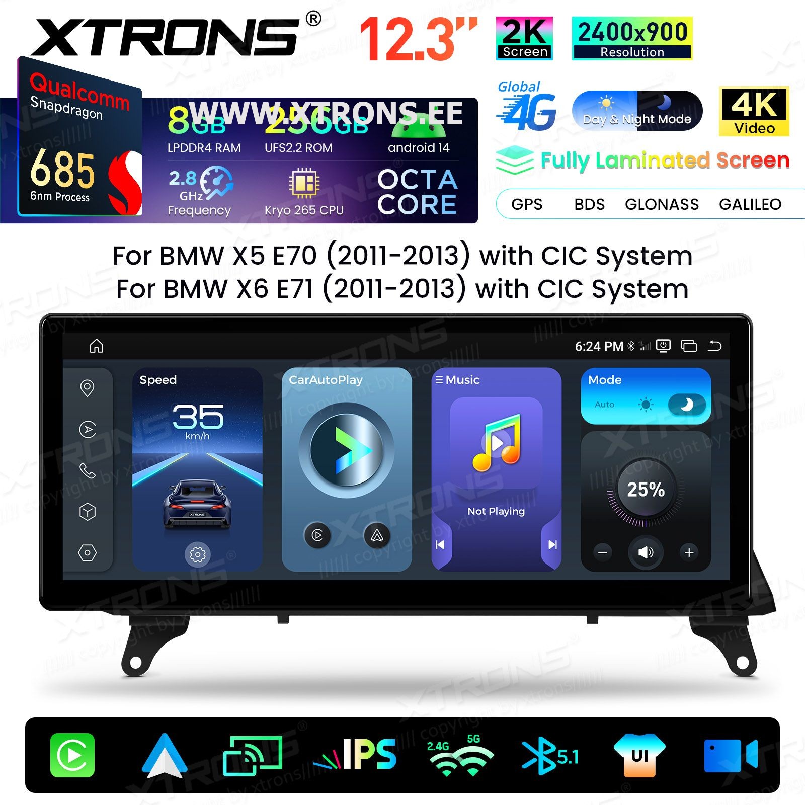 XTRONS QWBX24CIB12X5L