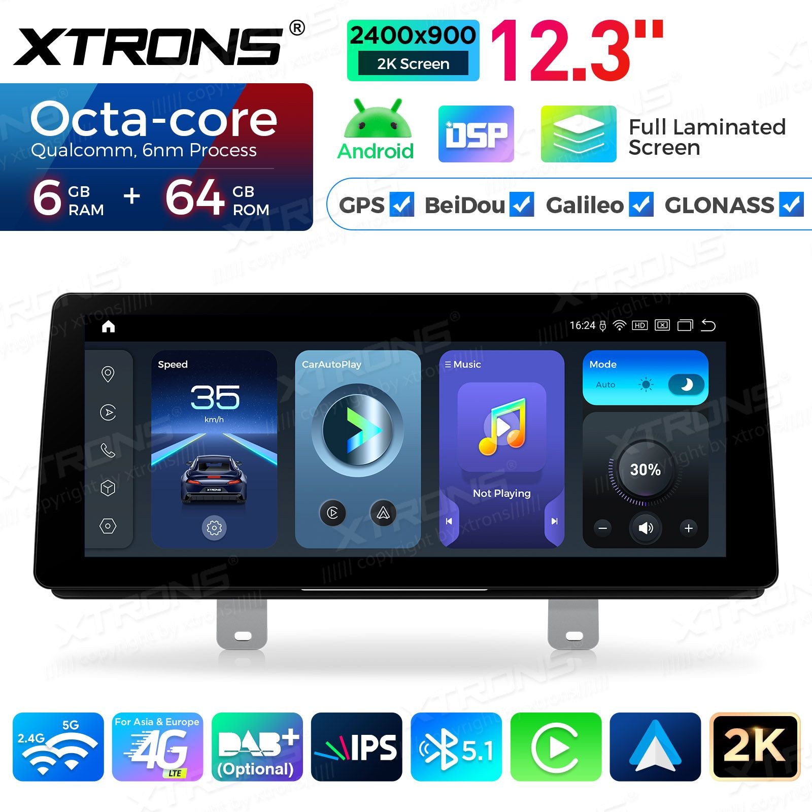 XTRONS QGBS25EVB12FVN