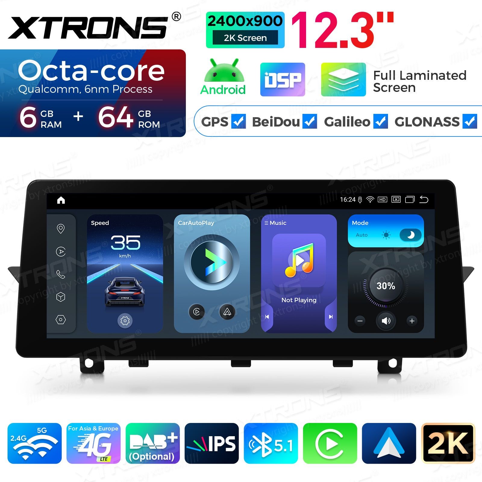 XTRONS QGBS25CIB12X1