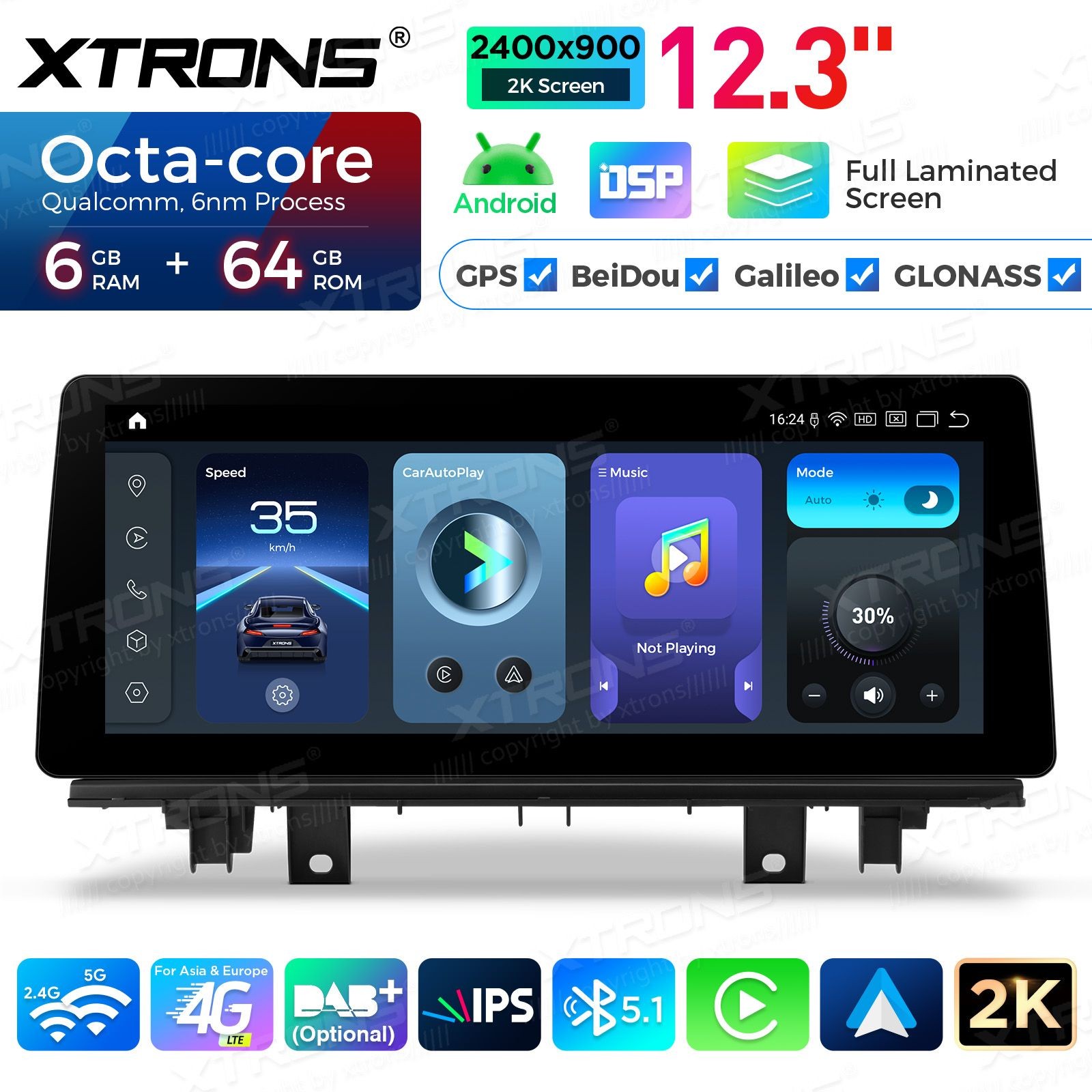 XTRONS QGBS25NB12X1N
