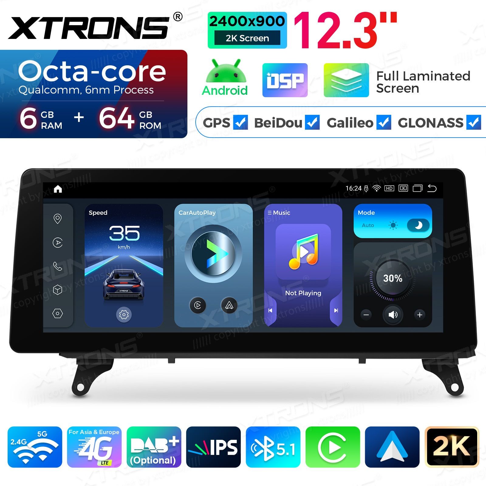 XTRONS QGBS25CIB12X5L