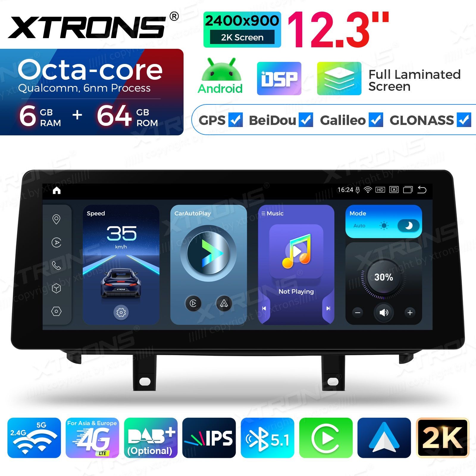 XTRONS QGBS25EVB12X5N