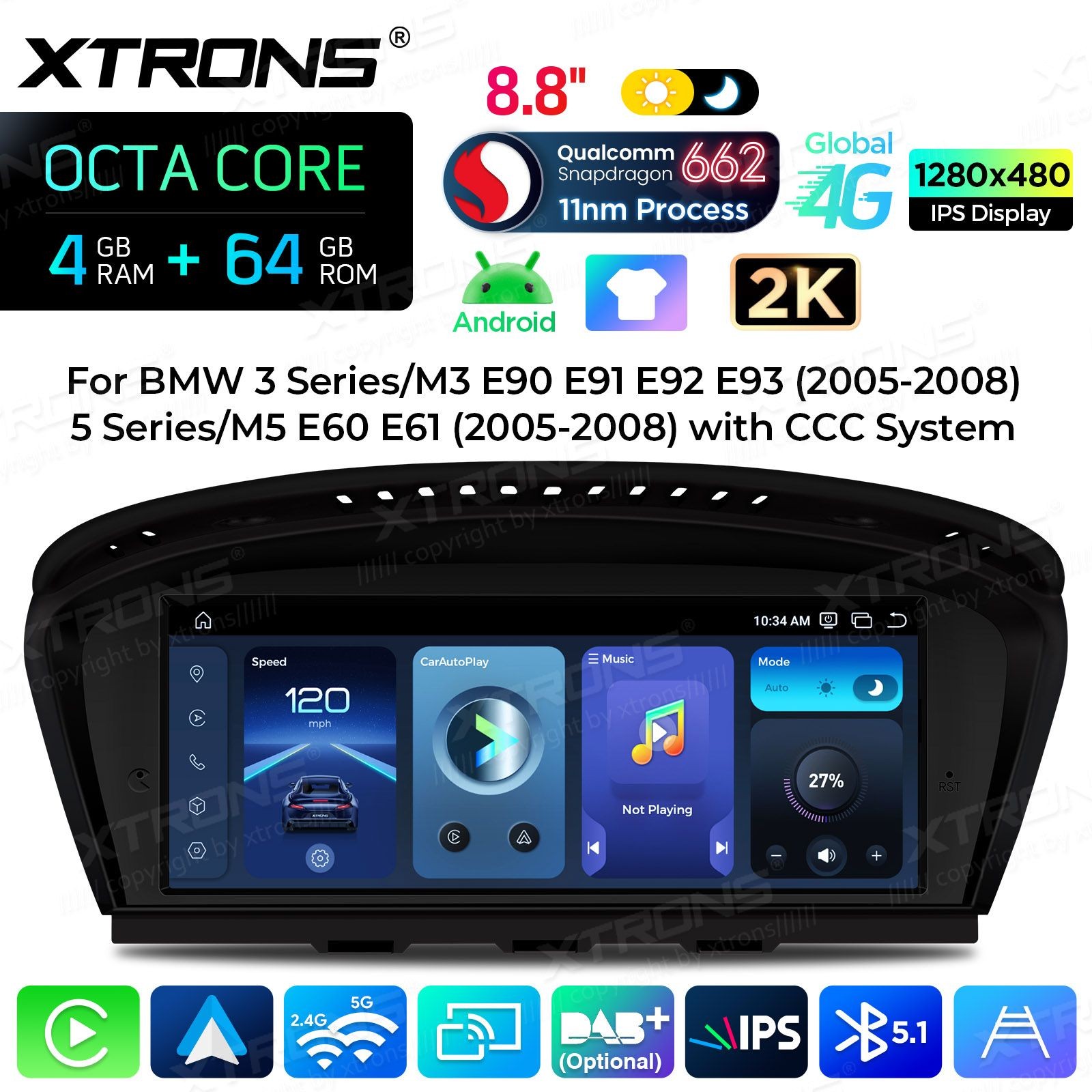 XTRONS QBB8460CC