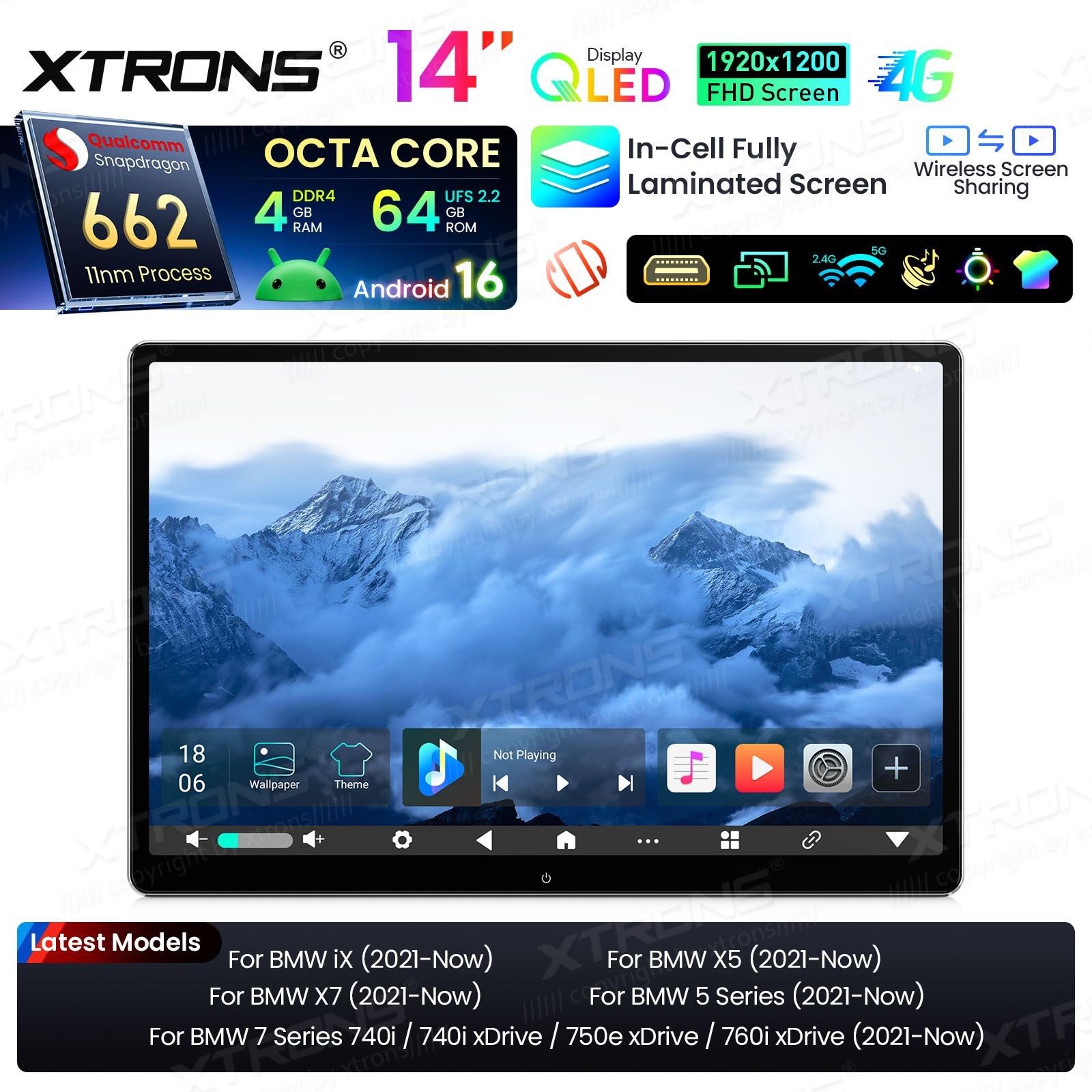XTRONS HM140BN