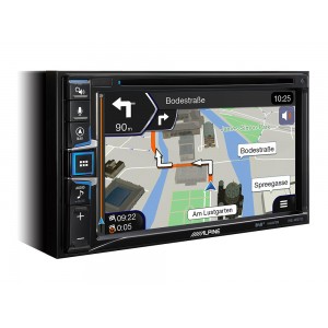 Alpine INE-W611D 6.5" Multimeedia GPS, DAB+, HDMI, CD/DVD, Apple CarPlay, Android Auto