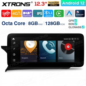 XTRONS QXM2245PM12C45L 12.3" Mercedes-Benz C-Class W204 Multimeedia Android 12.0 Octa-Core