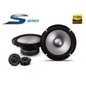 Alpine S2-S65C S-Seeria 16,5cm (6.5”) 2-Ribaline komponent kõlarid