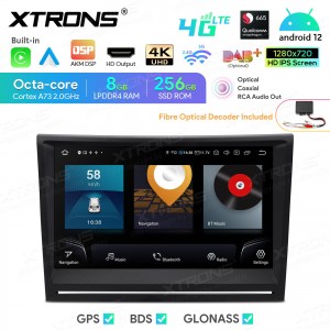 XTRONS IQ82CMPP 8.0" Porsche Multimeedia Android 12.0 Octa Core