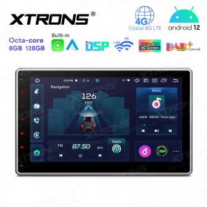 XTRONS TIX125LS 10.1" 2DIN Multimeedia Android 12.0 Octa-Core