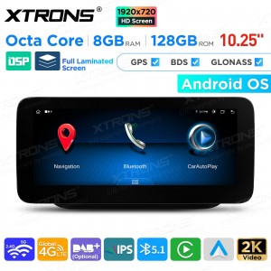 XTRONS QAM1245M12BL 10.25" Mercedes-Benz B-Class W246 Multimeedia Android 13.0 Octa-Core