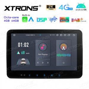 XTRONS TX121L 10.1" 2DIN Multimeedia Android 13.0 Octa-Core 4G
