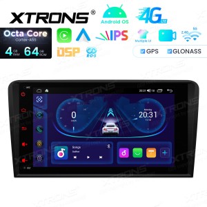 XTRONS ID80A3AL 8.0" AUDI A3, S3, RS3 Multimeedia Android Octa-Core 4G