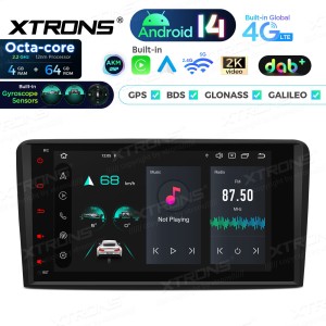 XTRONS PX84A3ALDABGS 8.0" AUDI A3, S3, RS3 Multimeedia Android 14.0 Octa-Core 4G DAB+