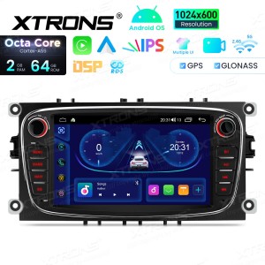 XTRONS IDS70FSFBL 7.0" FORD Multimeedia Android 14.0 Octa-Core