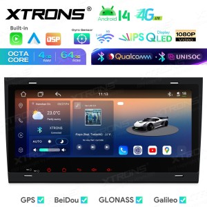 XTRONS IM84A4AH 8.8" AUDI A4, S4, RS4, Seat Exeo Multimeedia Android 14.0 Octa-Core 4G